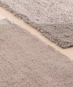 زیرپایی حمام طوسی 60x100cm برند Madame Coco کد 1743819127