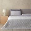 ست روتختی دو نفره خط طوسی برند English Home کد 1743503079