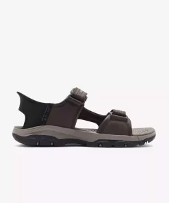 صندل 2052890 قهوهای مردانه ریسک سه گانه برند Skechers کد 1745033409