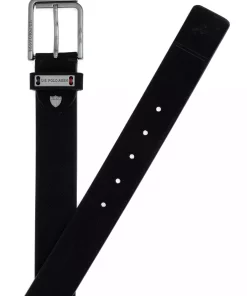 کمربند سیاه مردانه برند U.S. Polo Assn. کد 1745639472