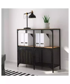 قفسه سیاه روشن واحد، 100x95cm برند IKEA کد 1743534792