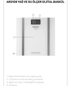 سنج آب روغنی برند Arzum کد 1743775160