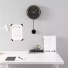 ساعت دیواری مشکی خلوت برند IKEA کد 1743531729