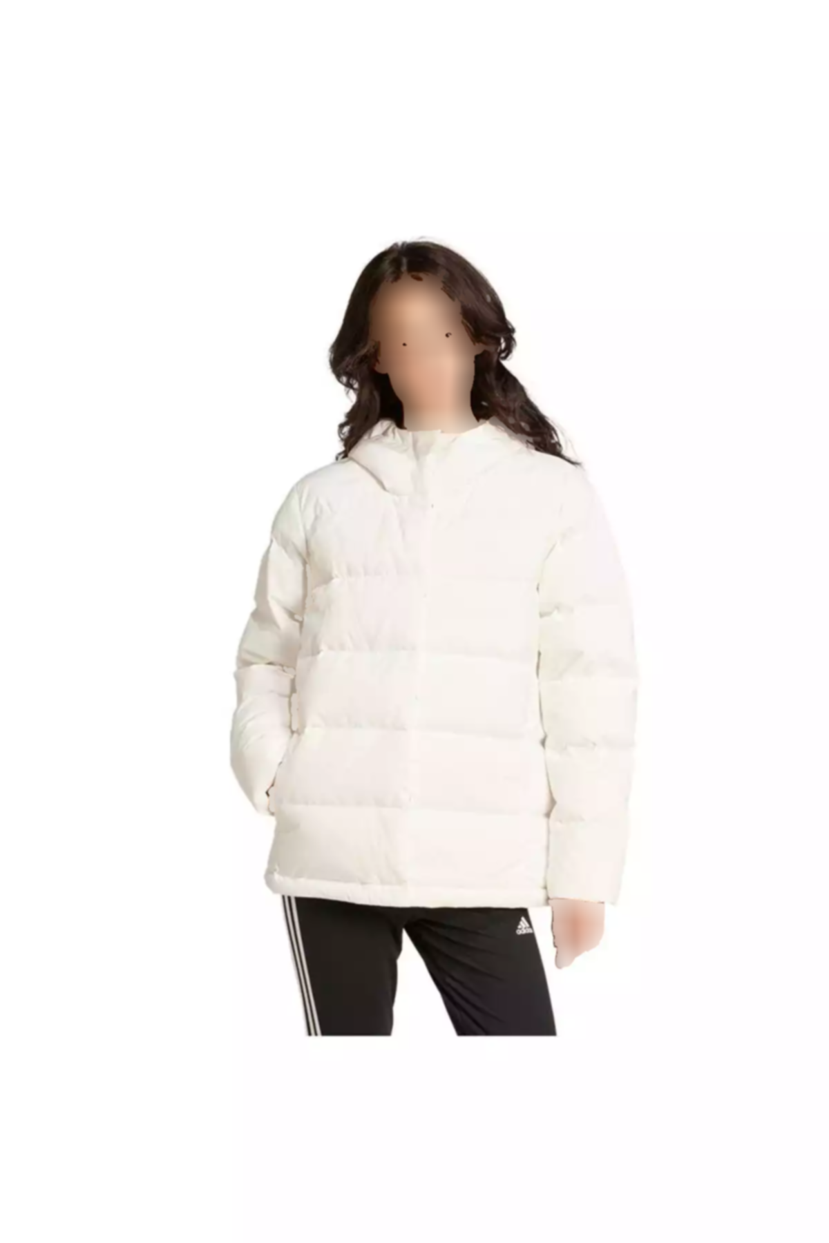 کاپشن سفید زنانه هلیونی برند adidas کد 1743737464