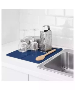 روانداز ظرف خشک کن سرمه ای تیره برند IKEA کد 1747892464