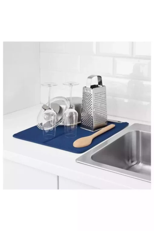 روانداز ظرف خشک کن سرمه ای تیره برند IKEA کد 1747892464