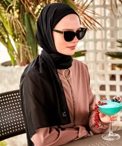 سربند شال پراتیک توری مشکی برند Marina کد 1748053871