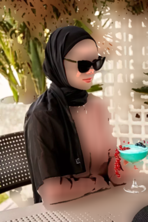 سربند شال پراتیک توری مشکی برند Marina کد 1748053871