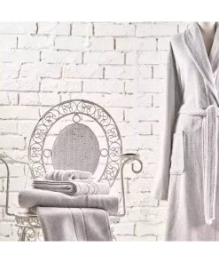 حوله دست و صورت پنبه نرم طوسی 30x45cm برند Linens کد 1748484738