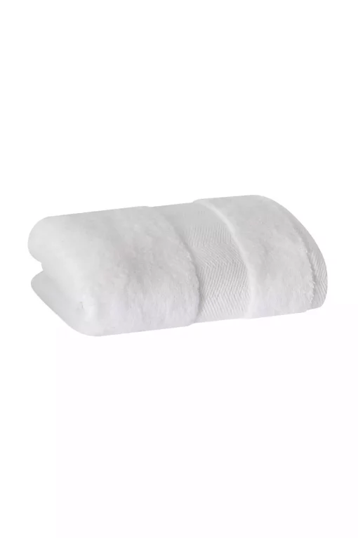 حوله صورت پنبه سفید 50x85cm برند Linens کد 1748484684