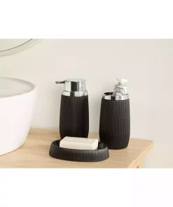 ست سرویس بهداشتی پلاستیکی 3 مشکی برند English Home کد 1748312894