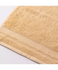 حوله دست و صورت نرم خردلی 30x45cm برند Linens کد 1748484742