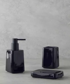 ست سرویس بهداشتی سرامیک مشکی برند English Home کد 1748312846