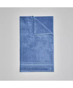 حوله حمام پنبه نرم آبی تیره 85x150cm برند Linens کد 1748490663