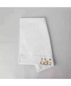 حوله صورت بامبو سفید 50x85cm برند Linens کد 1748484618