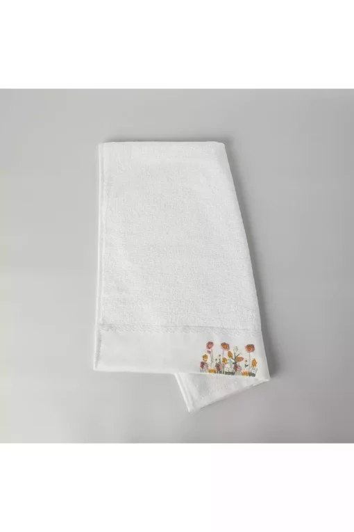 حوله صورت بامبو سفید 50x85cm برند Linens کد 1748484618