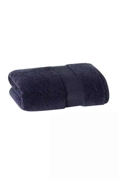 حوله صورت پنبه سرمه ای 50x85cm برند Linens کد 1748493666