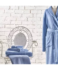حوله صورت پنبه نرم آبی تیره 50x85cm برند Linens کد 1748485267