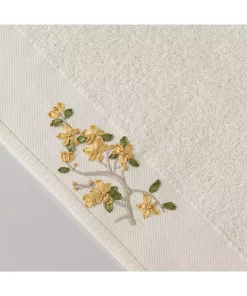 حوله صورت پنبه شیری 50x85cm برند Linens کد 1748485271