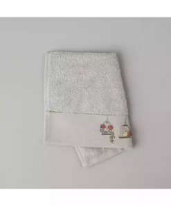 حوله دست و صورت بامبو سنگی خوشی 30x45cm برند Linens کد 1748484680