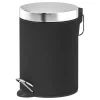 فرچه دستشویی سطل جعبه زباله ست سرویس بهداشتی 3lt مشکی / برند IKEA کد 1748328063