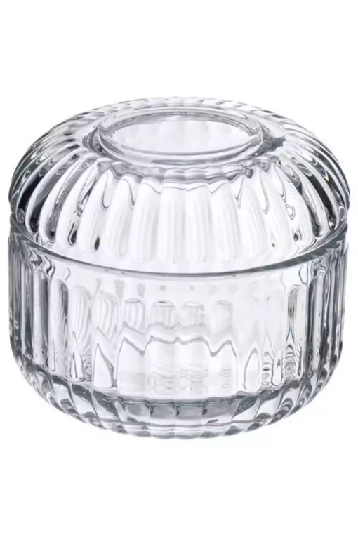 جعبه مدرن شیشه ای طراحی مقاوم silvtjärn محصول 10x9cm برند IKEA کد 1748328067