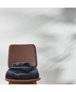 حوله صورت پنبه مشکی 50x85cm برند Linens کد 1748493664