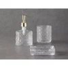 ست سرویس بهداشتی کریستال شیشه ای شفاف برند English Home کد 1748317272