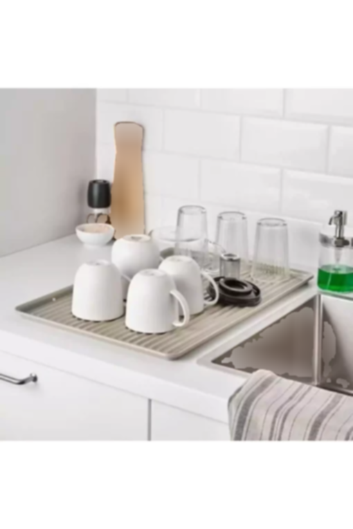 آبچکان اندازه گیری فولادی پیشخوان بژ گالوانیزه رو 52x35cm برند IKEA کد 1747872983