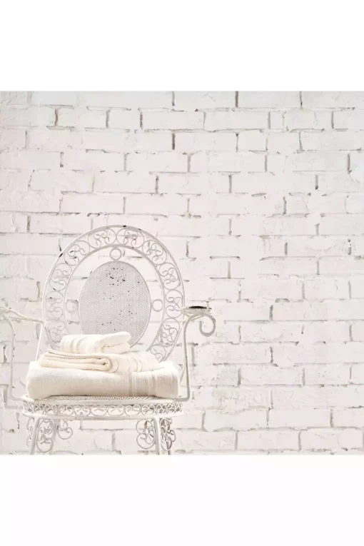 حوله صورت پنبه نرم شیری 50x85cm برند Linens کد 1748490066