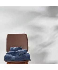 حوله حمام پنبه سرمه ای 85x150cm برند Linens کد 1748490128