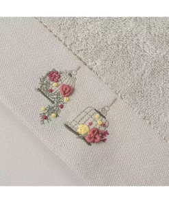 حوله دست و صورت بامبو سنگی خوشی 30x45cm برند Linens کد 1748484680