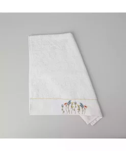حوله صورت بامبو سفید 50x85cm برند Linens کد 1748490069