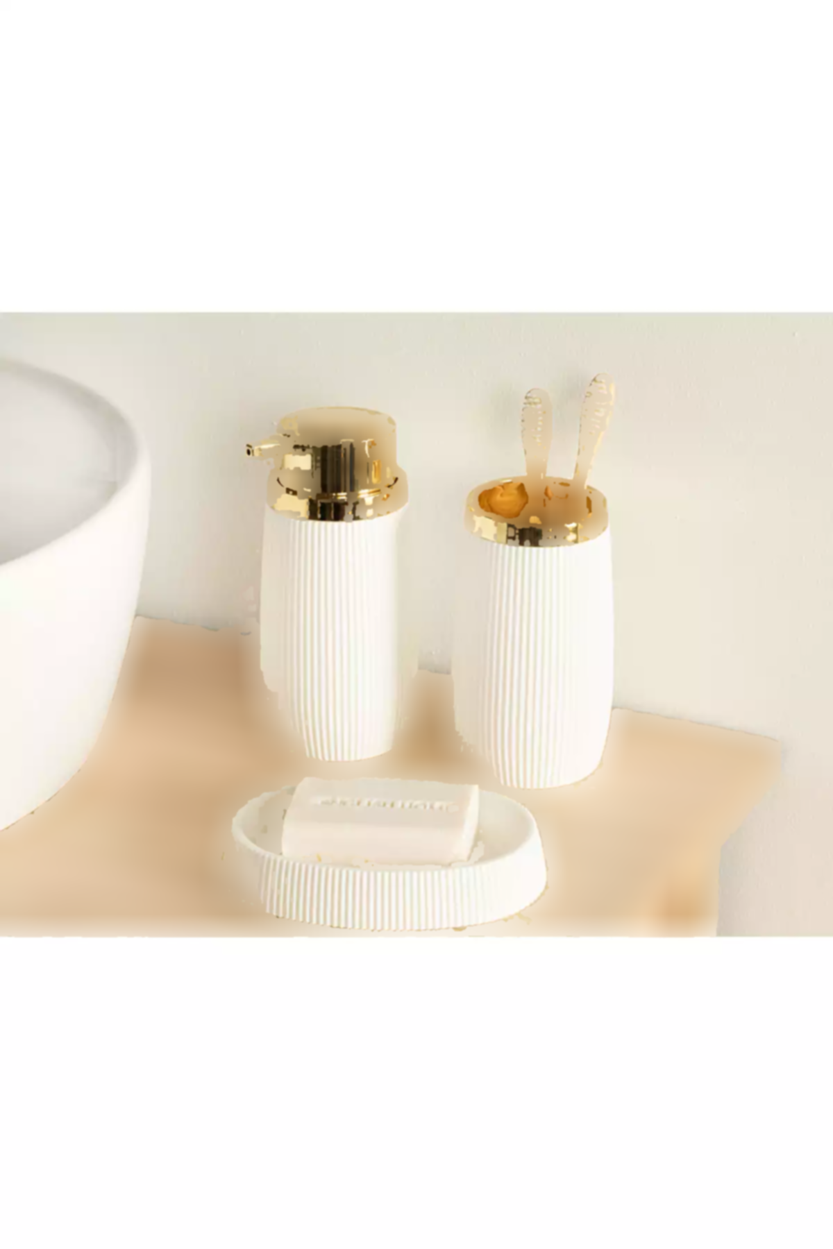 ست سرویس بهداشتی سفید برند English Home کد 1748317264