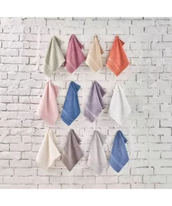 حوله دست و صورت پنبه نرم سبز 30x45cm برند Linens کد 1748485268