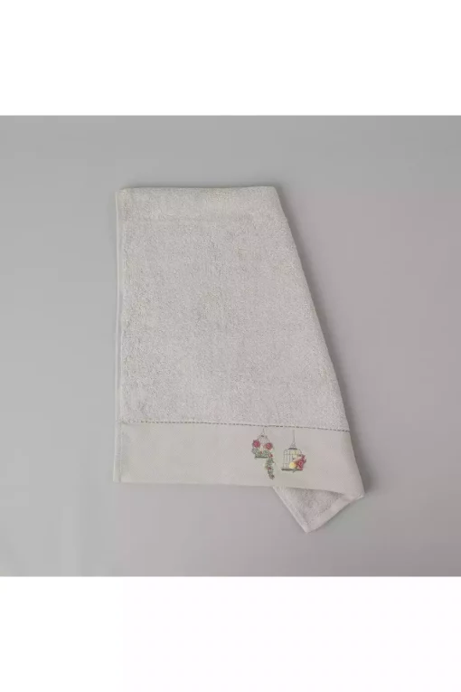 حوله صورت بامبو سنگی خوشی 50x85cm برند Linens کد 1748490070