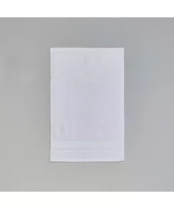 حوله دست و صورت پنبه نرم سفید 30x45cm برند Linens کد 1748484686