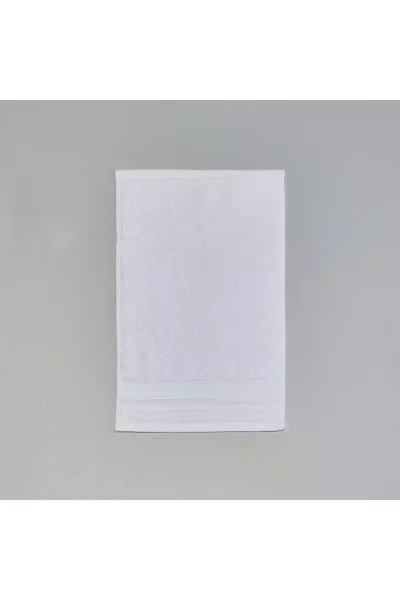 حوله دست و صورت پنبه نرم سفید 30x45cm برند Linens کد 1748484686