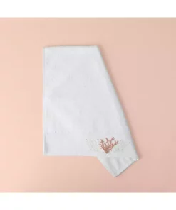حوله صورت بامبو سفید 50x85cm برند Linens کد 1748490132