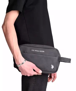 پراتیک آب طراحی خاکستری آنتراسیت کیف دستی مردانه برند U.S. Polo Assn. کد 1748053508