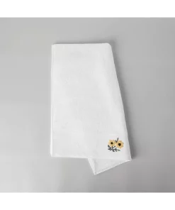 حوله صورت پنبه سفید جنجال 50x85cm برند Linens کد 1748485272