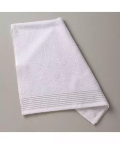 حوله صورت پنبه مروارید سفید 50x80cm برند Linens کد 1748484624