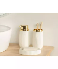 ست سرویس بهداشتی سفید برند English Home کد 1748317264