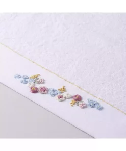 حوله صورت بامبو سفید 50x85cm برند Linens کد 1748484741