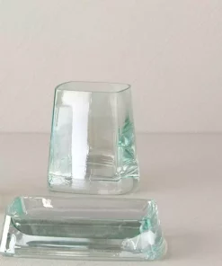 ست سرویس بهداشتی شیشه ای 2‎تکه سبز برند English Home کد 1748317327