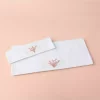 حوله صورت بامبو سفید 50x85cm برند Linens کد 1748490132