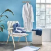 حوله حمام پنبه نرم سفید 85x150cm برند Linens کد 1748484683