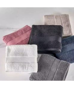 حوله صورت پنبه مشکی 50x85cm برند Linens کد 1748493664