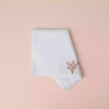 حوله دست و صورت بامبو سفید 30x45cm برند Linens کد 1748485266
