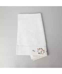 حوله صورت بامبو شیری 50x85cm برند Linens کد 1748490668